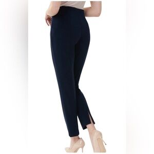 Joseph Ribkoff - Straight Leg Pull On Pant, Black, Size 10